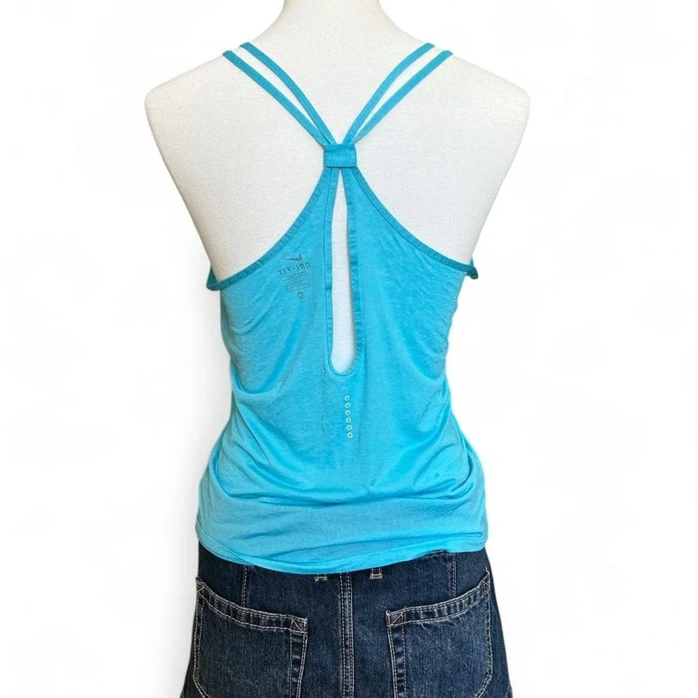 Blue Strappy Nike Tank
